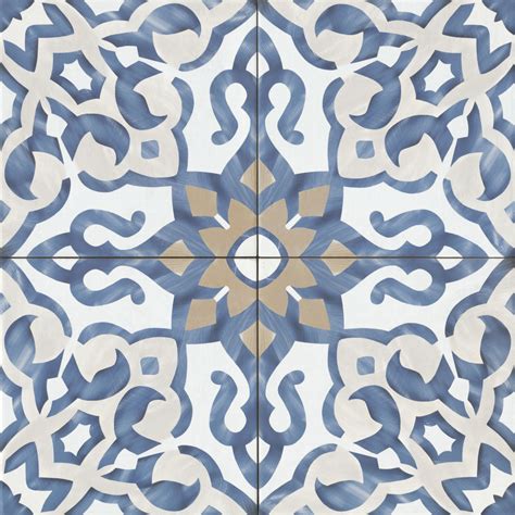 Bedrosians floor tiles blue